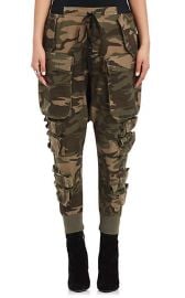 Camouflage Cotton-Blend Cargo Pants by Ben Taverniti Unravel Project at Barneys